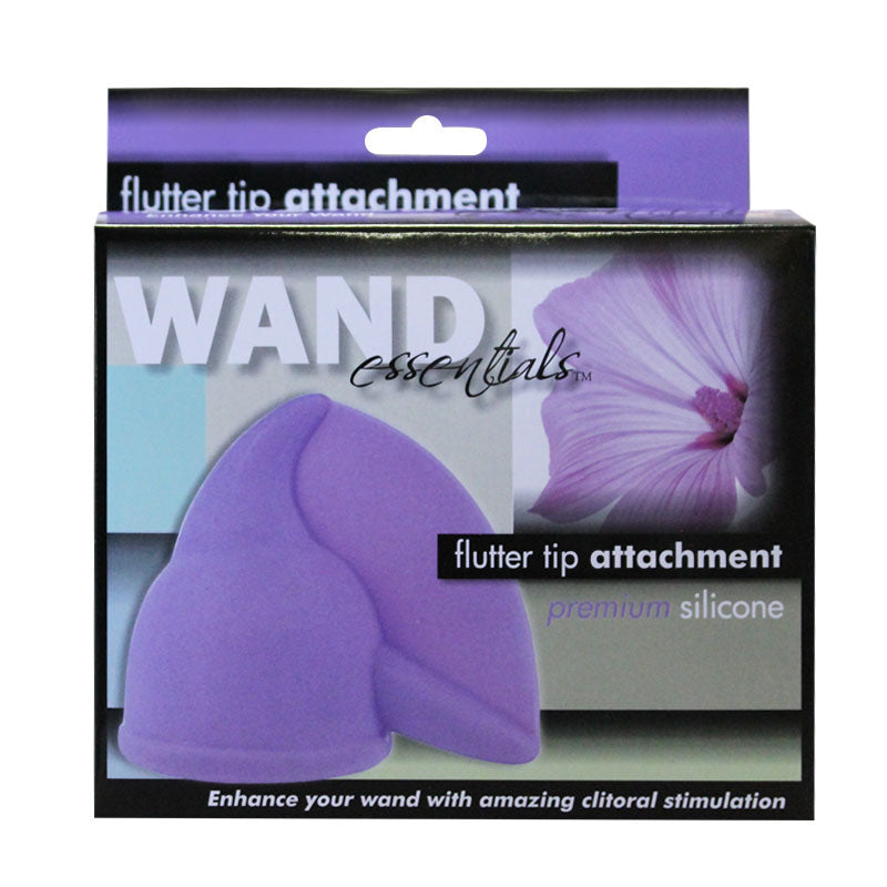 Wand Essentials Fluttertip Wand Attachment (Purple)