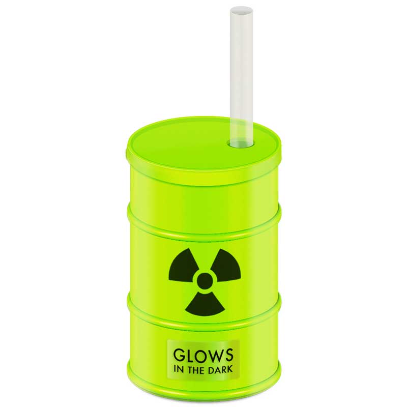 Glow-in-the-Dark TOXIC Barrel Cup