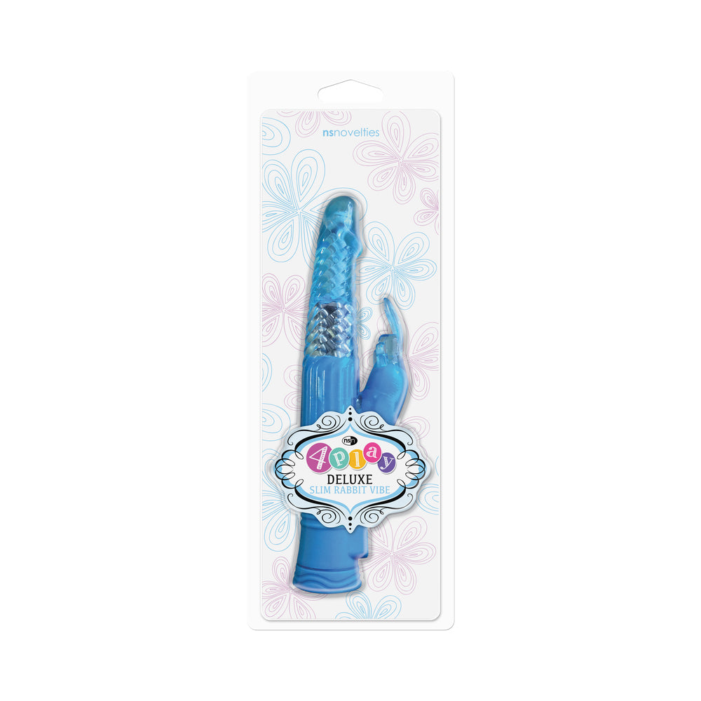 4Play Deluxe Slim Rabbit Vibe Blue