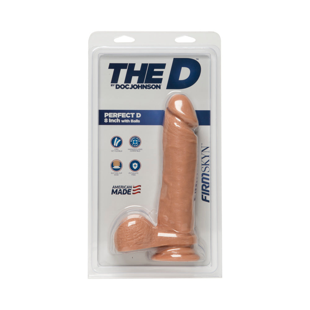 The D Perfect 8in FIRMSKYN Vanilla