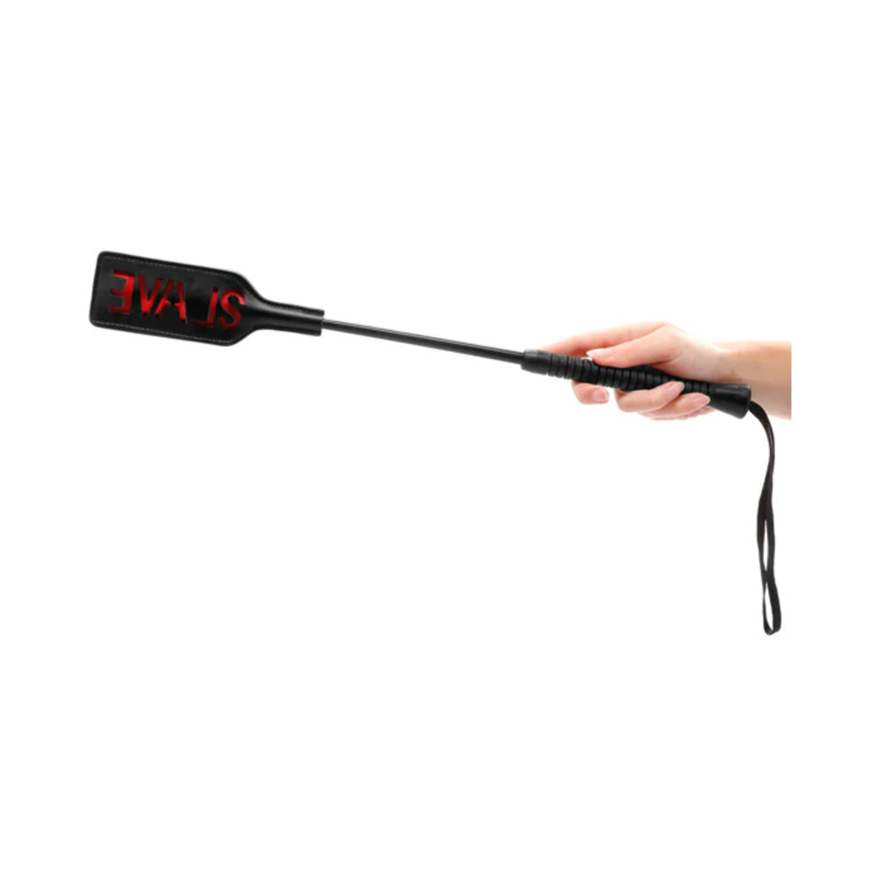 Ouch! ''Slave'' Crop Black Large