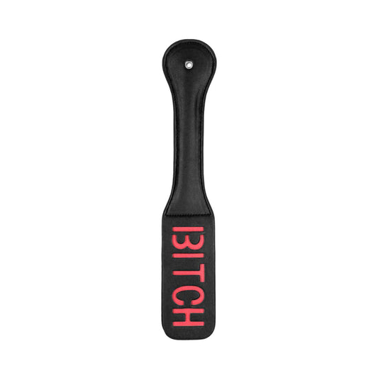 Ouch! ''Bitch'' Paddle Black