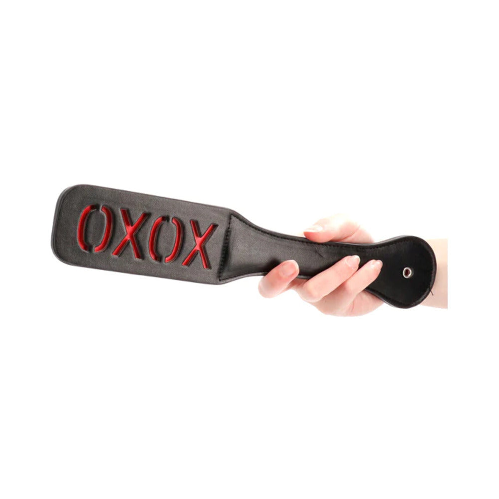 Ouch! ''XOXO'' Paddle Black