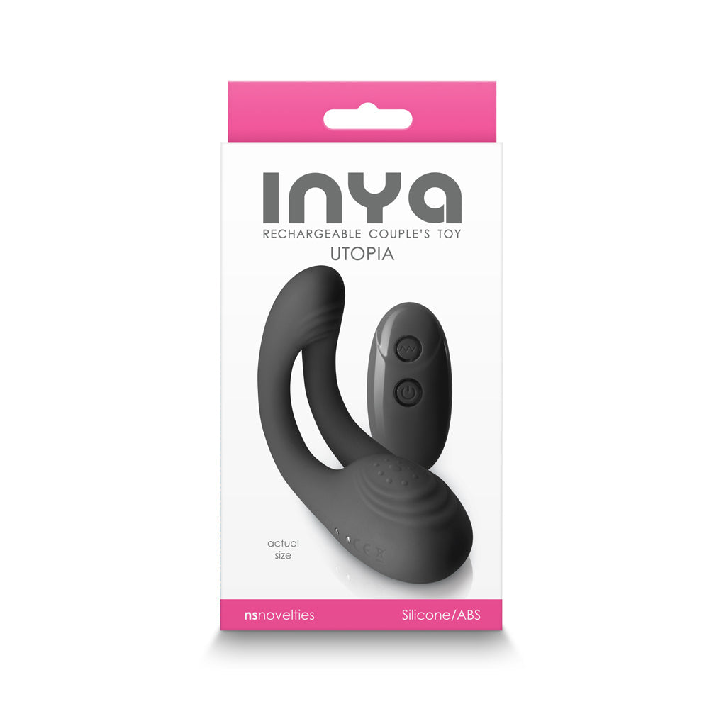 INYA Utopia Rechargeable Couple''s Toy Black