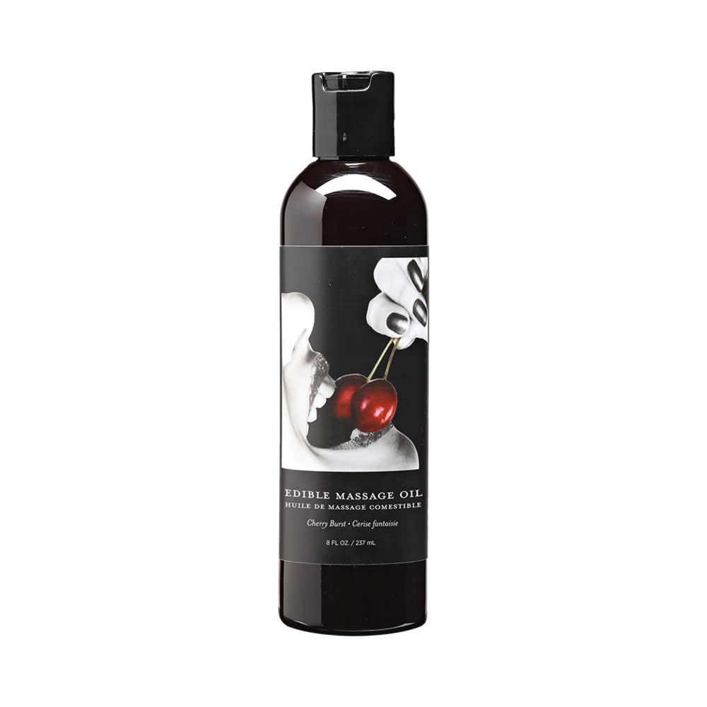 Earthly Body Edible Massage Lotion Cherry 8 oz.