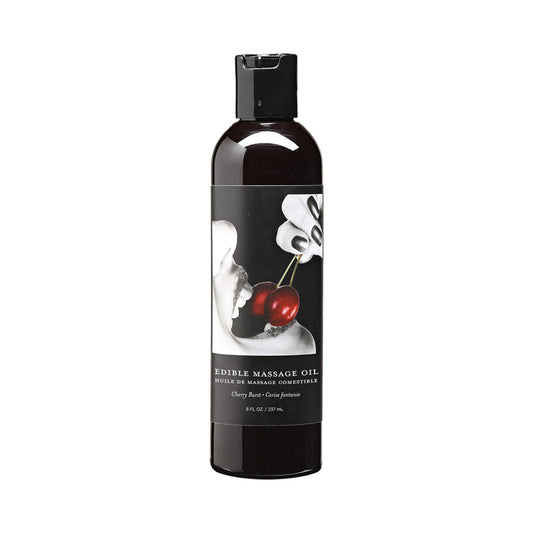 Earthly Body Edible Massage Lotion Cherry 8 oz.