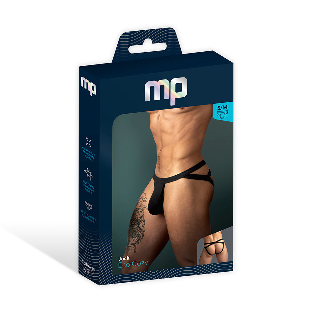 Male Power Eco Cozy Jock Black L/XL