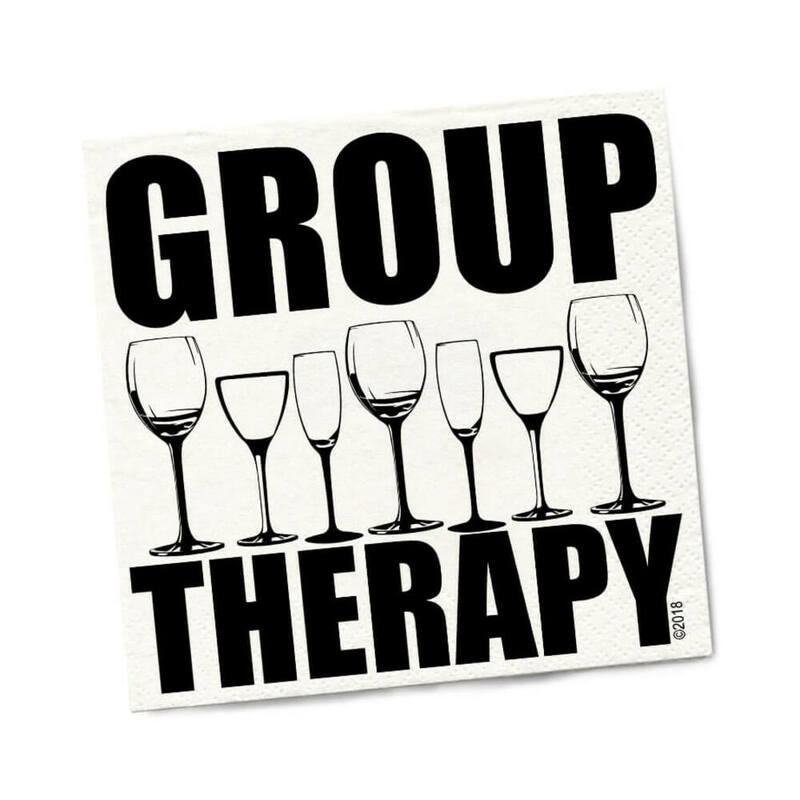 Twisted Wares Group Therapy Napkins 20-Pack