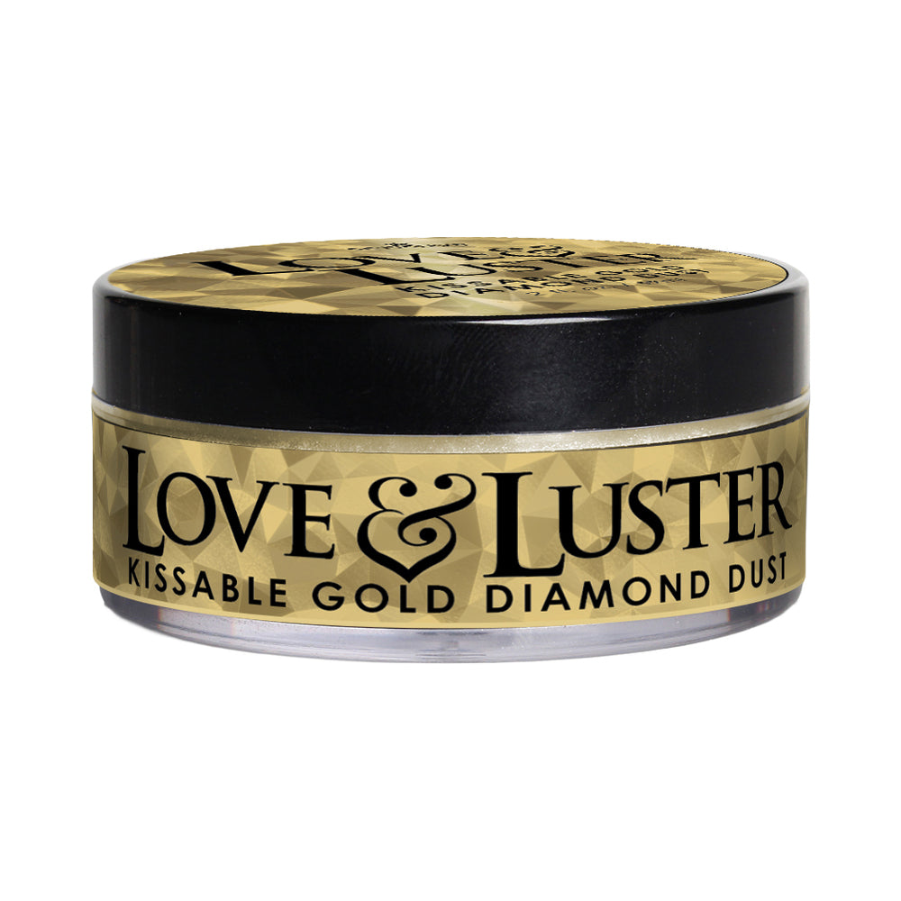 Sensuva Love & Luster Kissable Diamond Dust 2 oz. Jar Gold