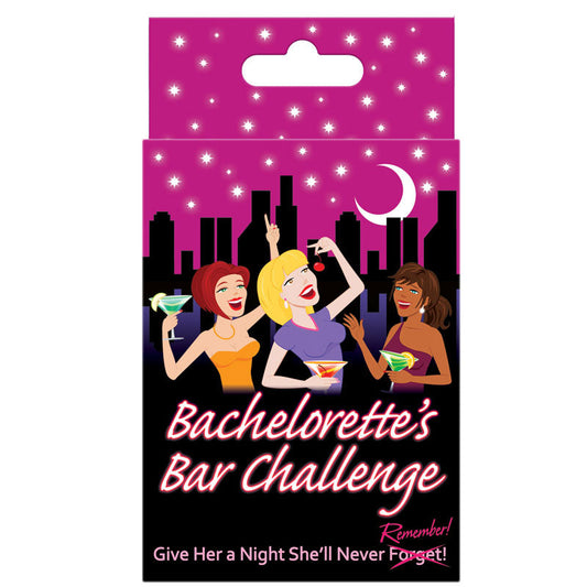 Bach. Bar Challenge Card Game