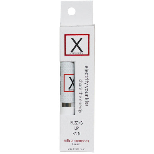 X On The Lips Original Scent Buzzing Lip Balm w/Pheromones 0.075 fl oz.