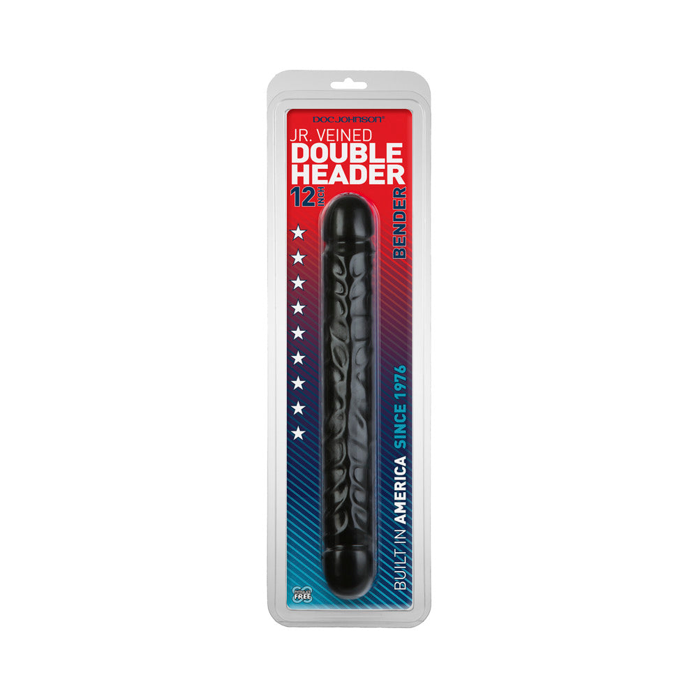 Jr. Veined Double Header - 12in - Bender Black