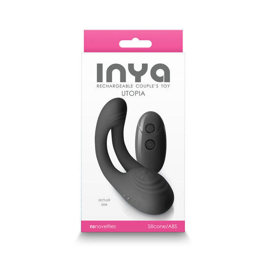 INYA Utopia Rechargeable Couple''s Toy Black