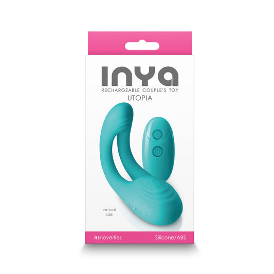 INYA Utopia Rechargeable Couple''s Toy Teal