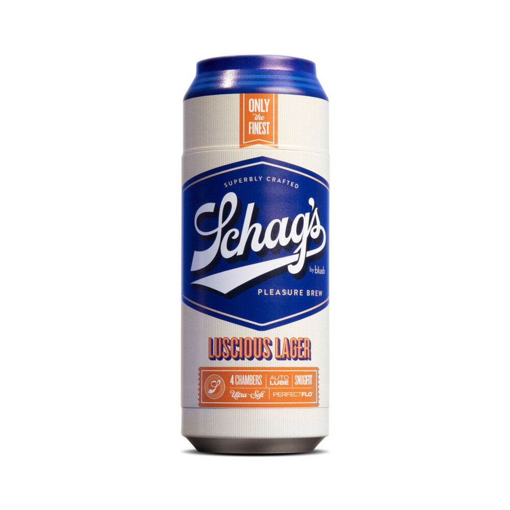 Blush Schag's Luscious Lager Self-Lubricating Stroker Frosted