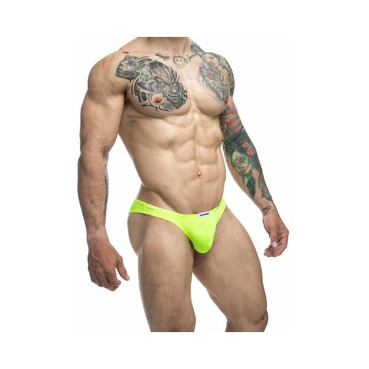 MaleBasics JUSTIN + SIMON Classic Bikini Neon Green S