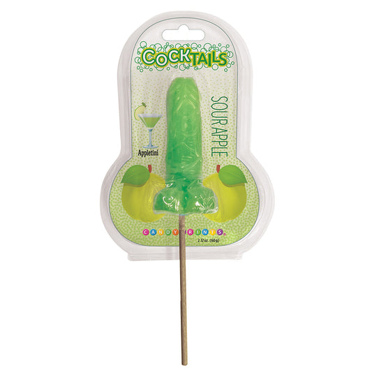 Cocktails 3D Lollipops Sour Apple