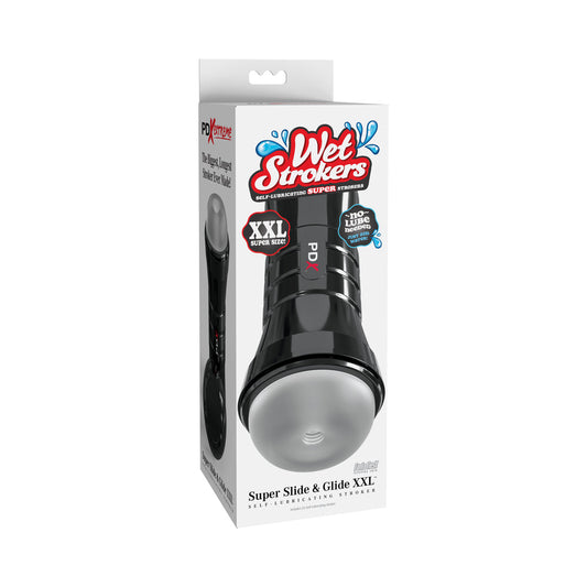 PDX Extreme Wet Stroker Super Slide&Glide XXL Frosted