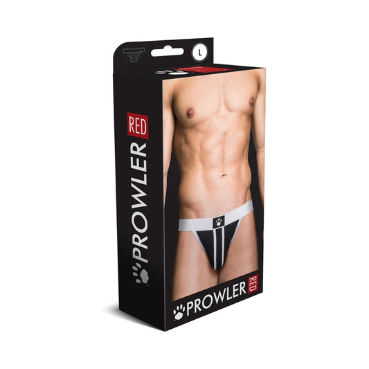 Prowler RED Ass-less Jock Strap White L