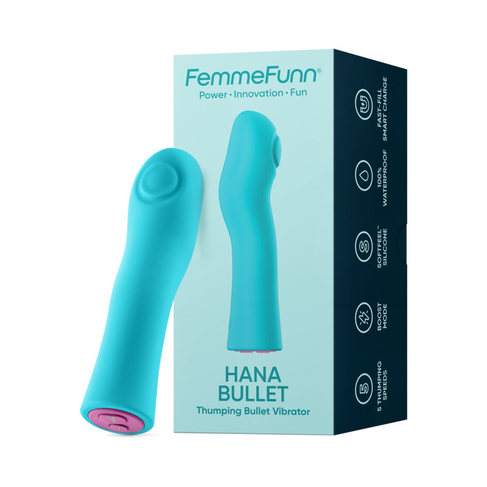 FemmeFunn Hana Thumping Bullet Turquoise
