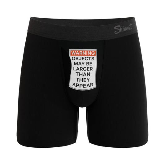 Shinesty The Rear View Size Warning Ball Hammock Pouch Underwear XL
