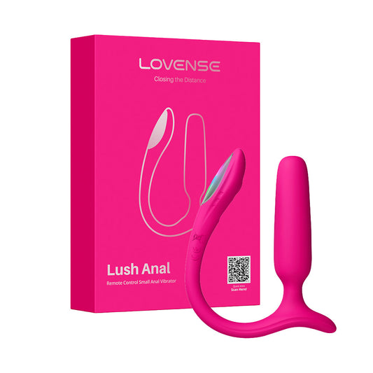 Lovense Lush Anal App-Controlled Compact Powerful Butt Plug