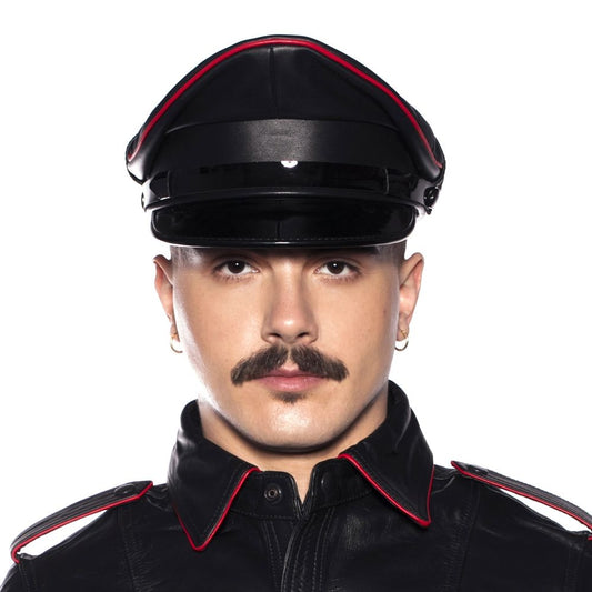 Prowler RED Military Cap Black/Red 61cm (XL)