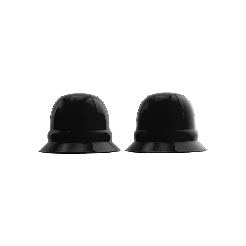 Hunkyjunk Nano Nips "Just The Tip" Nipple-Nubs Black Silicone