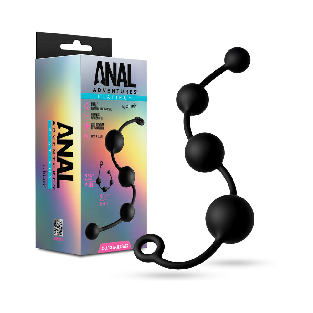 Anal Adventures Platinum X-Large Anal Beads