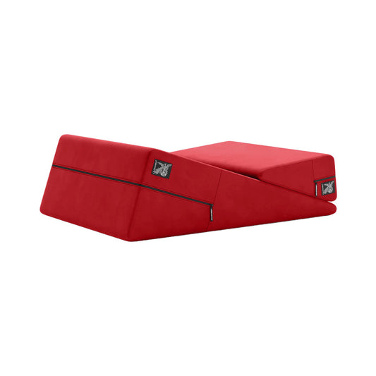 Liberator Wedge & Ramp Sex Combo Original Size Décor Velvet Red