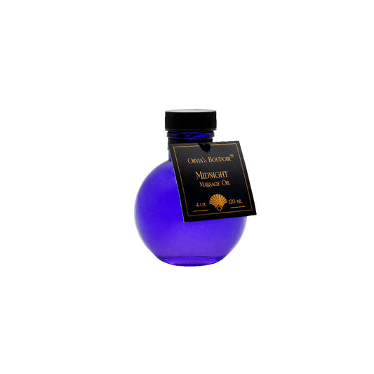 Olivia''s Boudoir Massage Oil Midnight 4 oz.