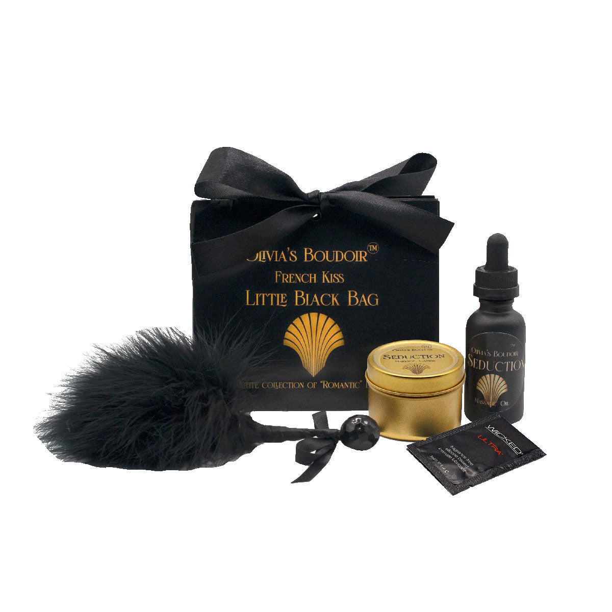 Olivia''s Boudoir Little Black Bag French Kiss Kit