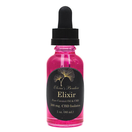 Olivia''s Boudoir 300mg CBD Elixir Unflavored 1 oz.