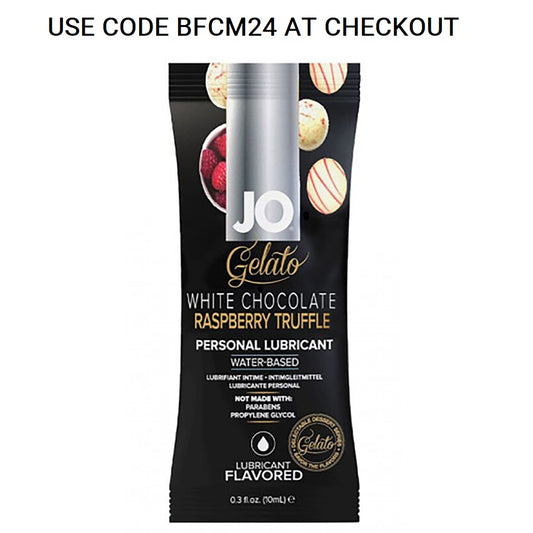 JO White Chocolate Raspberry 10ml Lube GWP